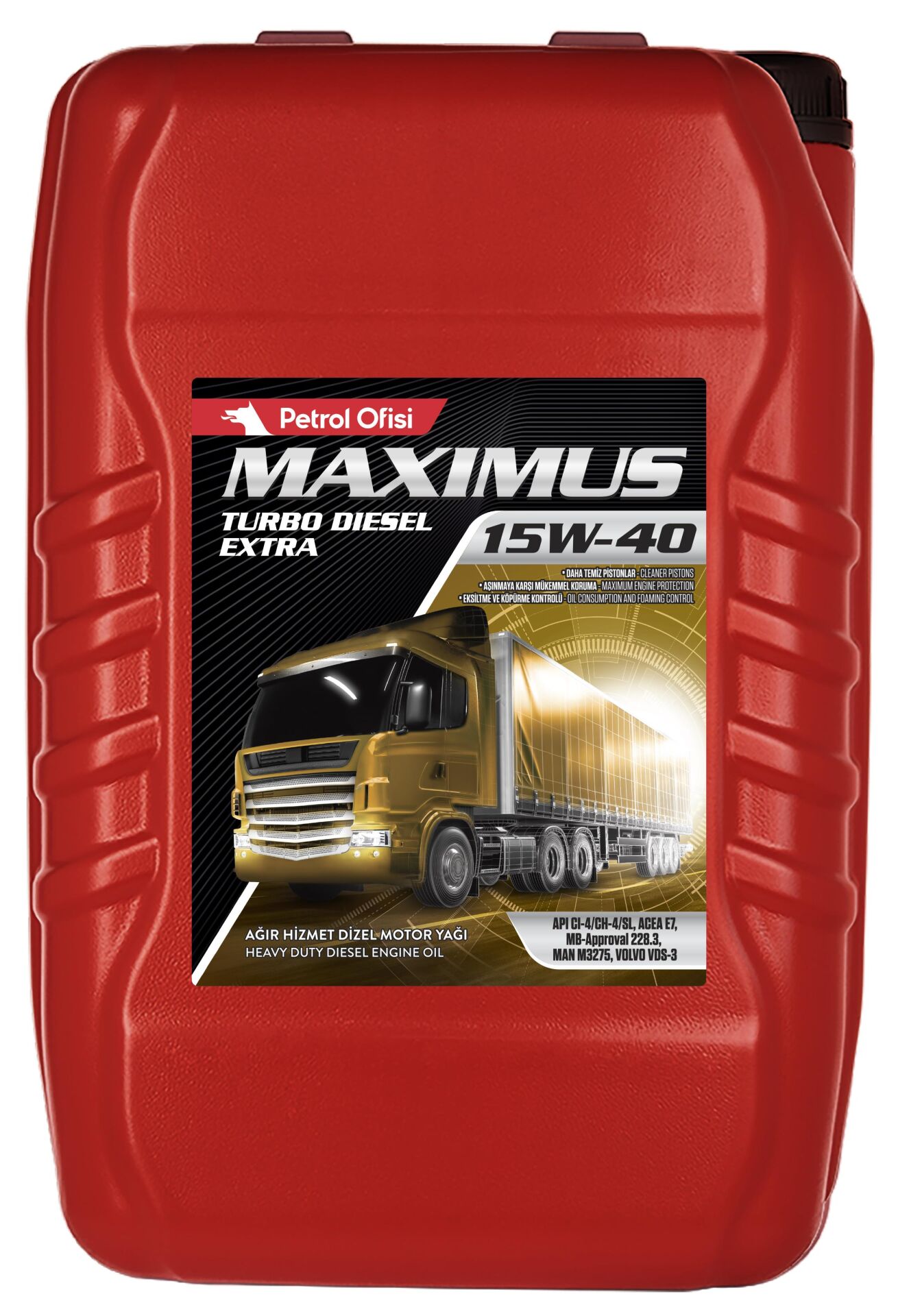 MAXIMUS T.DİZEL EXT 15W/40 17,5 KG PLS