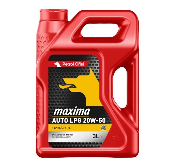 MAXIMA A.LPG 20W/50 4X3 LT PKT