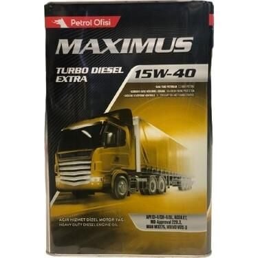 MAXIMUS T.DİZEL EXT 15W/40 18 LT