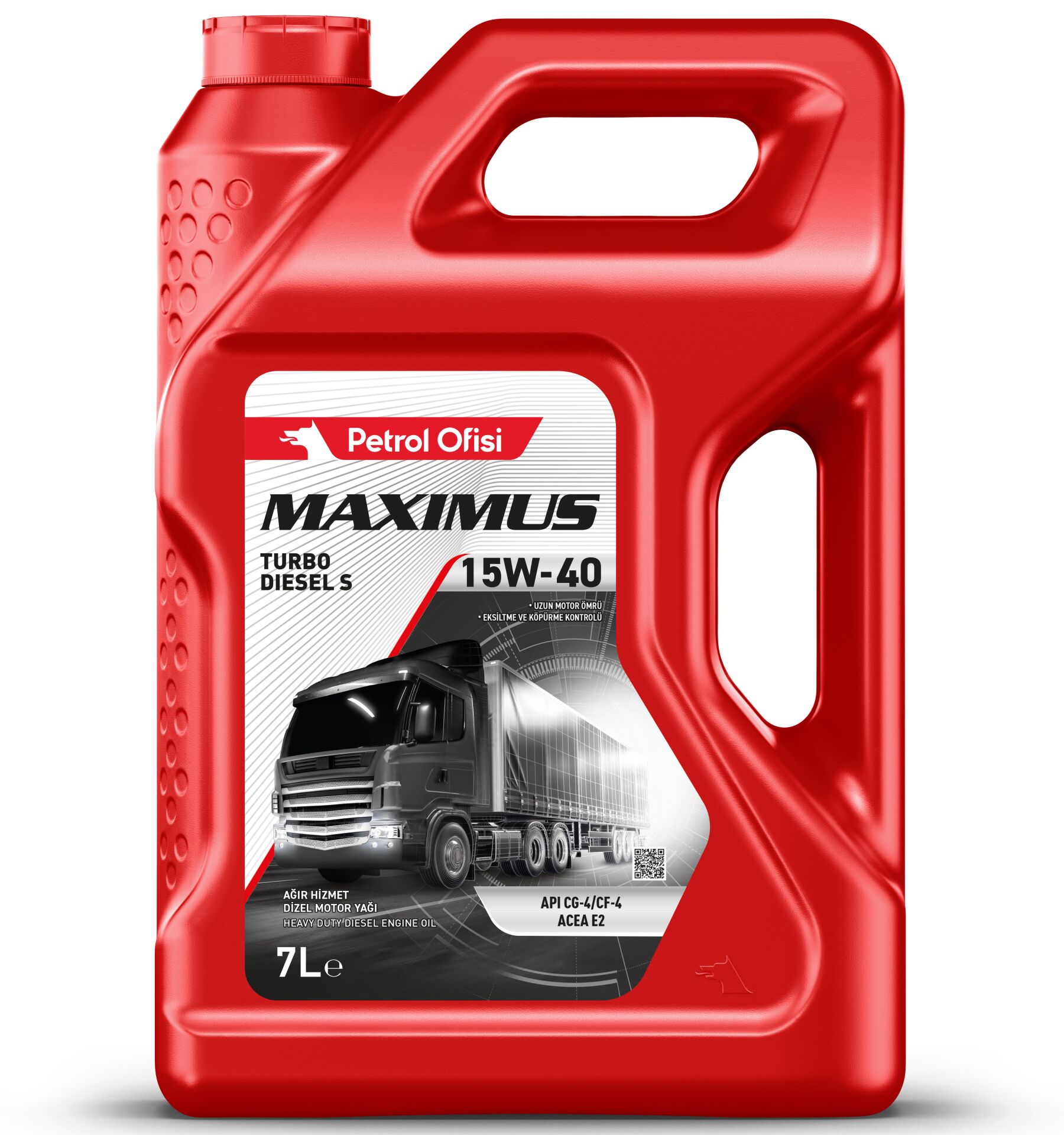 MAXIMUS T.DİZEL S 15W/40 3*7 LT PKT