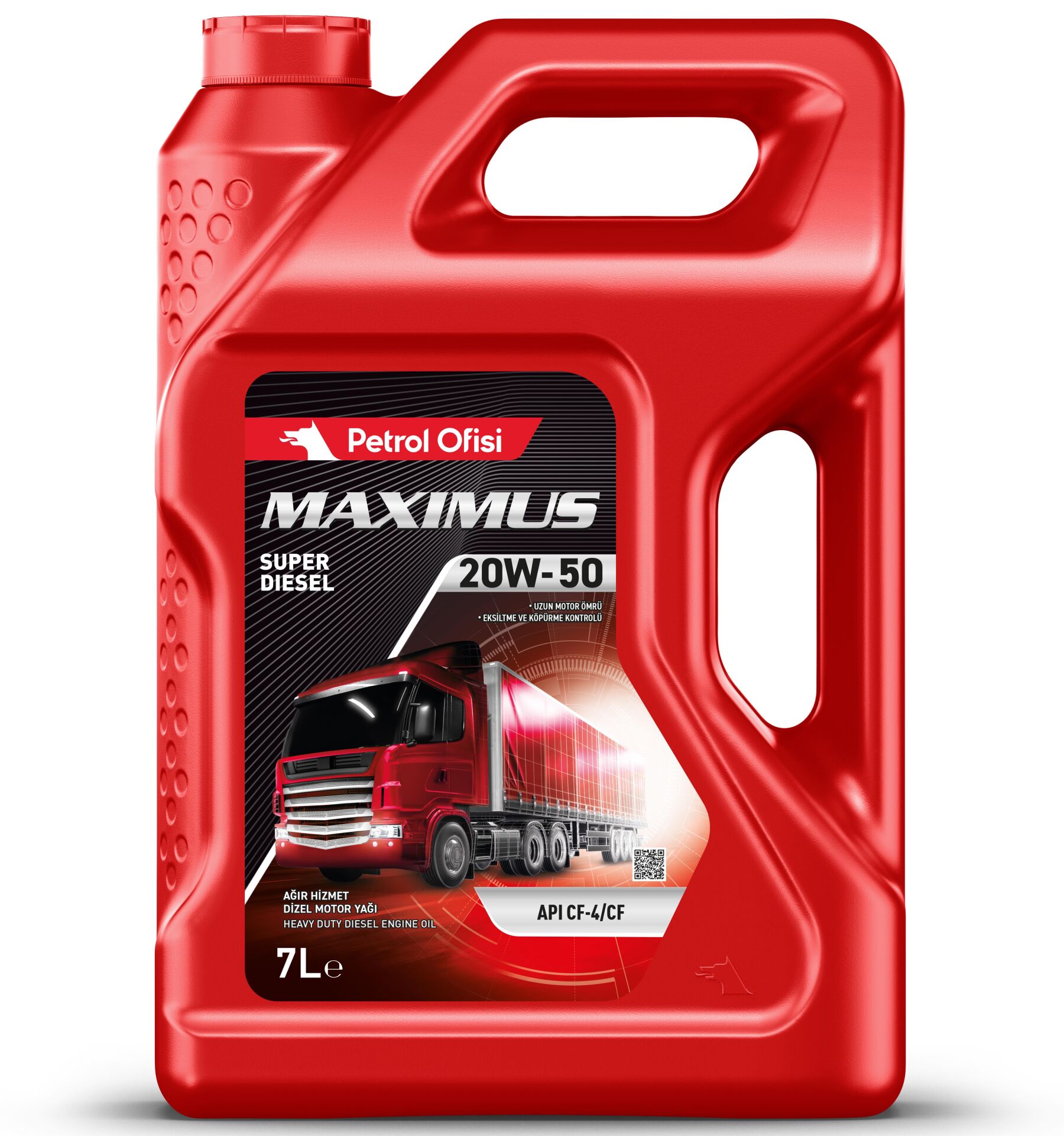 MAXIMUS S.DİZEL 20W/50 3*7 LT PKT