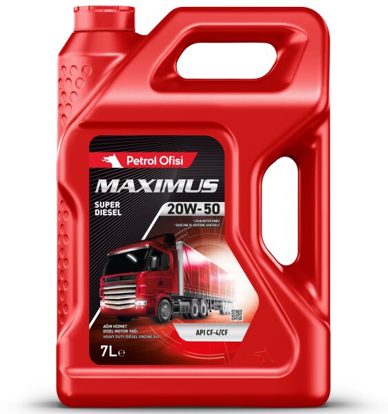 MAXIMUS S.DİZEL 20W/50 3*7 LT PKT