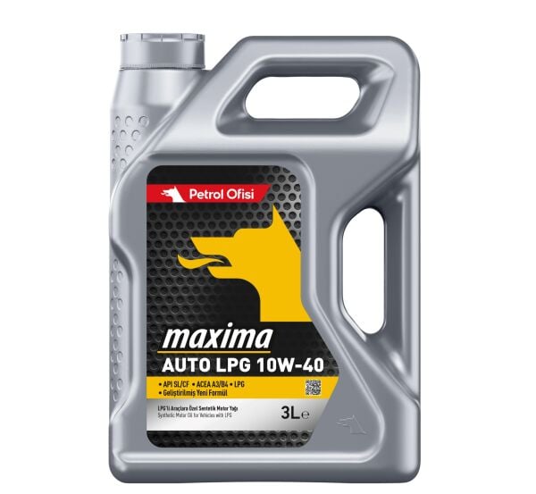 MAXIMA A.LPG 10W/40 4X3 LT PKT